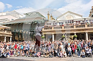 Street Entertainer Covent Garden London