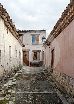 Street without exit in UrueÃÂ±a photo