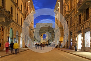 Street in Florence, Italy