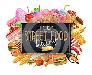 Street food banner