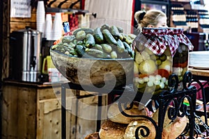 Street food district, Budapest