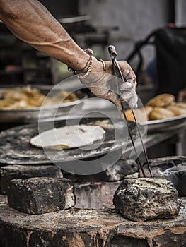 Street food in India