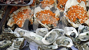 Street food market on Phu Quoc island in Vietnam