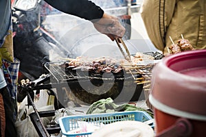 Street food vendor