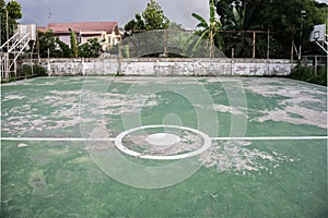 Street football field.