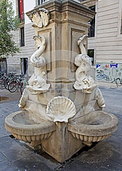 Street Fountain, Barcelona