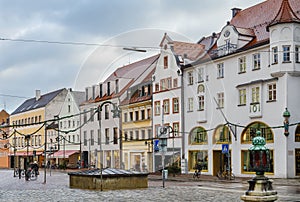 Street in Freising, Germany