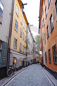Street in Gamla Stan, Stockholm, Sweden