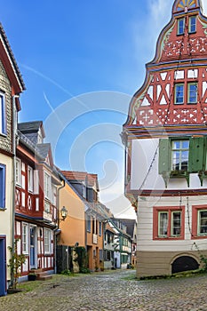 Street in Idstein, Germany