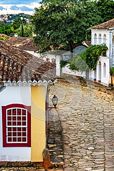 Street in the historic city of Tiradentes