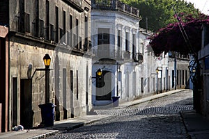 Street of Historic Quarter of the City of Colonia del Sacramento, Uruguay photo