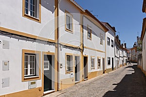 Street and houses, Alter Do Chao, Beiras region, photo