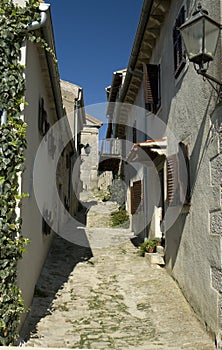 A Street in Hum, Croatia.
