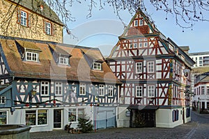 Street in Idstein, Germany