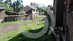 Street of an indigenous people photo