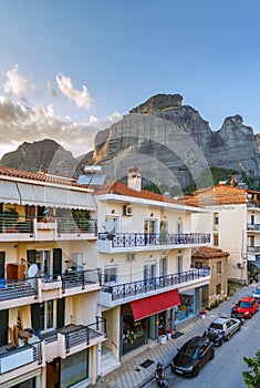 Street in Kalambaka, Greece