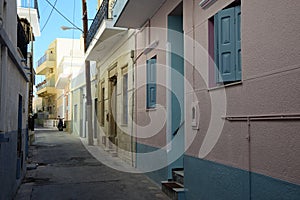 A street in Kalymnos, Greece