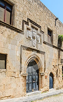 Street of the Knights in the Old Town. Rhodes Island. Greece