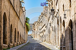 Street of Knights, Rhodes, Greece