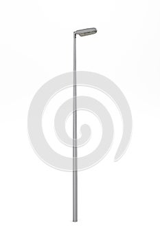 A street lamp isolated on a white background