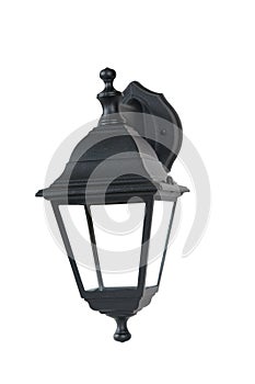 Street lamp isolated