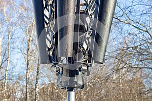 Street lamp in park