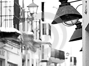 Street Lamp in Rota, Spain