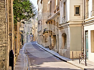 Street in the Latin Quarter of Paris, France