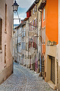 Street in Le Puy-en-Velay, France