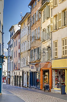 Street in Le Puy-en-Velay, France