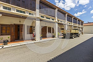 Street that lead to Leong San Tong Khoo Kongsi clan house in Lebuh Cannon, Penang