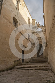 Street of Lecce, Southern Italy