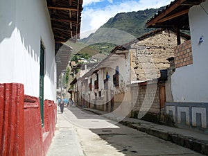 Street, Leymebamba, Chachapoyas, Amazonas, Peru, South America