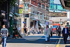 Street life in London