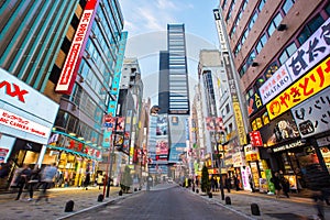 Street life in Shinjuku