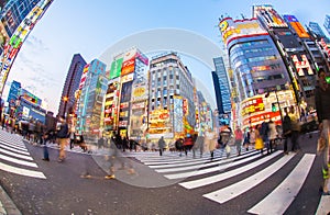 Street life in Shinjuku