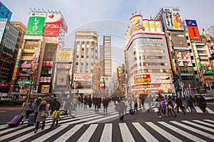 Street life in Shinjuku