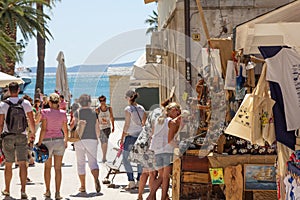 Street life in Split, Croatia