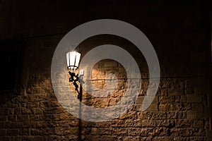 Street light in Barceloona