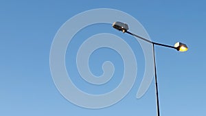 Street light post