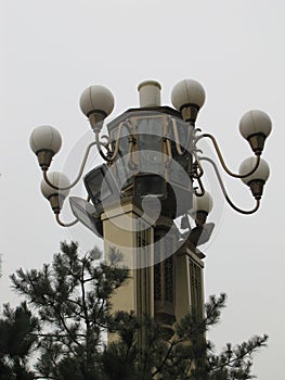 Street lighting in Beijing
