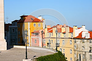 The street in Lisboa photo