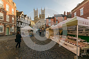 Street Market on Castle Hill Lincoln A