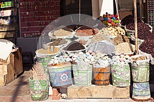 Street market in Egypt