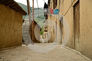 Street in Masuleh village photo