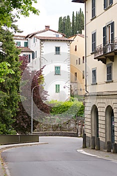 A street in the medieval town of Barga