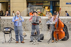 Street musicians