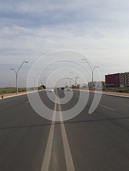 Street in Nador photo