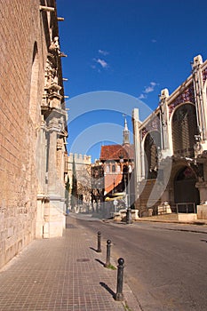 Street near the Mercado de Valencia