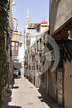 Street in old Damascus